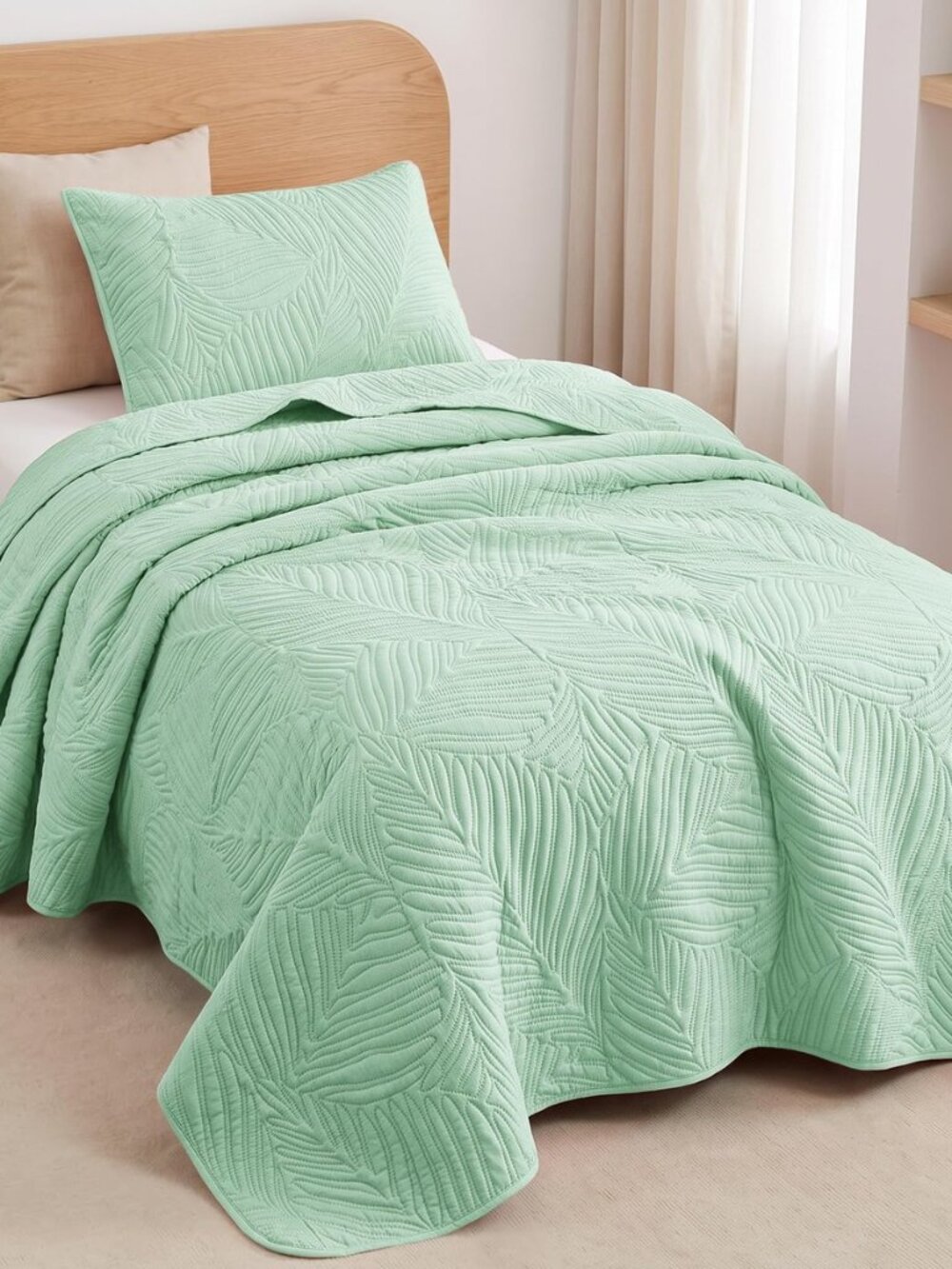 Soft Lightweight Twin Quilt Bedding Set
